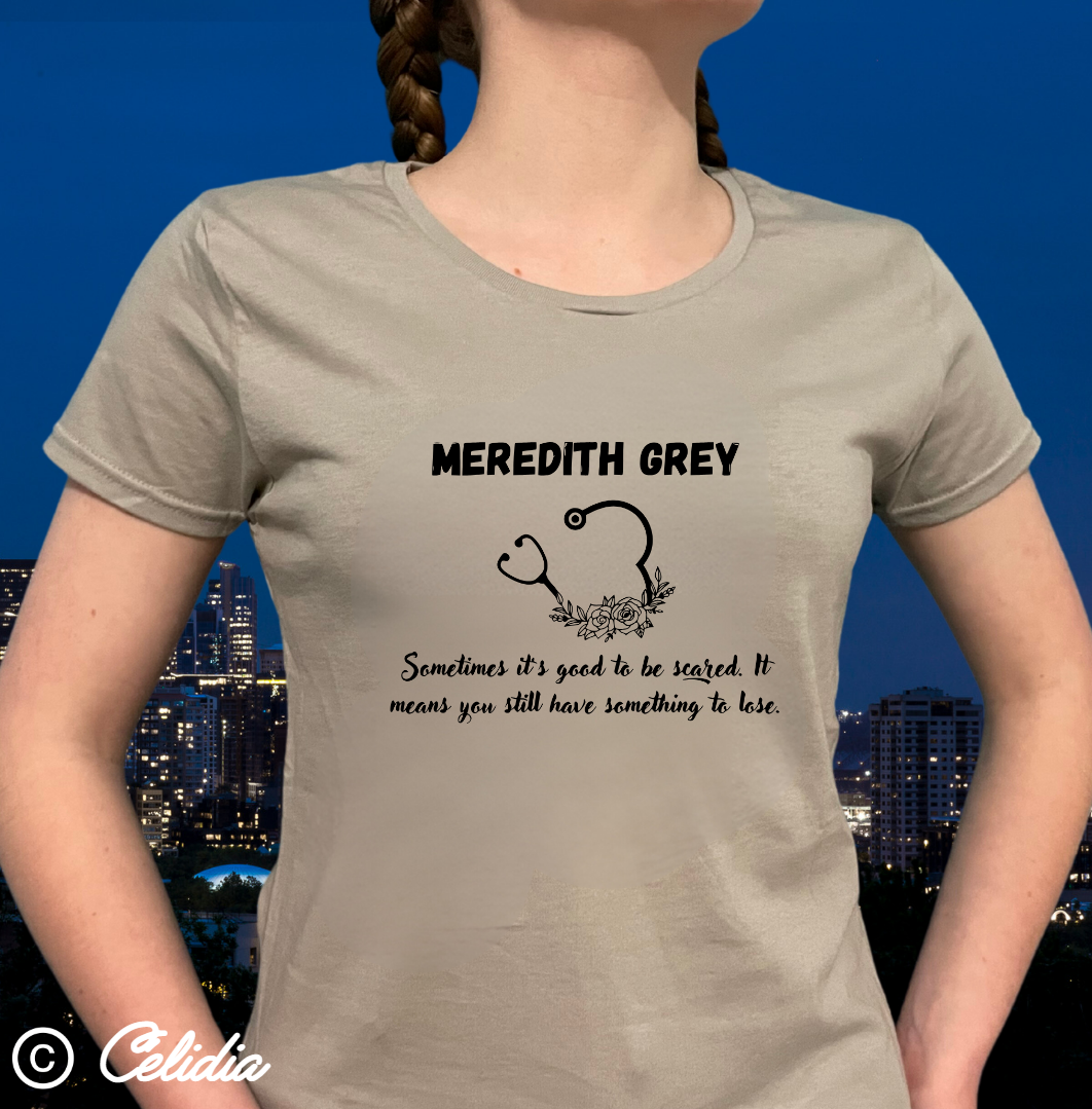 Tee Shirt Meredith Grey