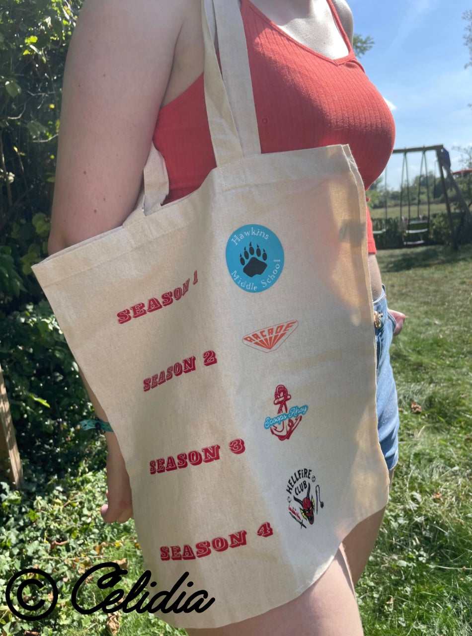 Tote Bag : "Stranger Things"
