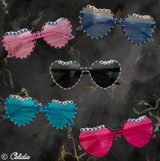 Lunettes Cœurs One Tree Hill