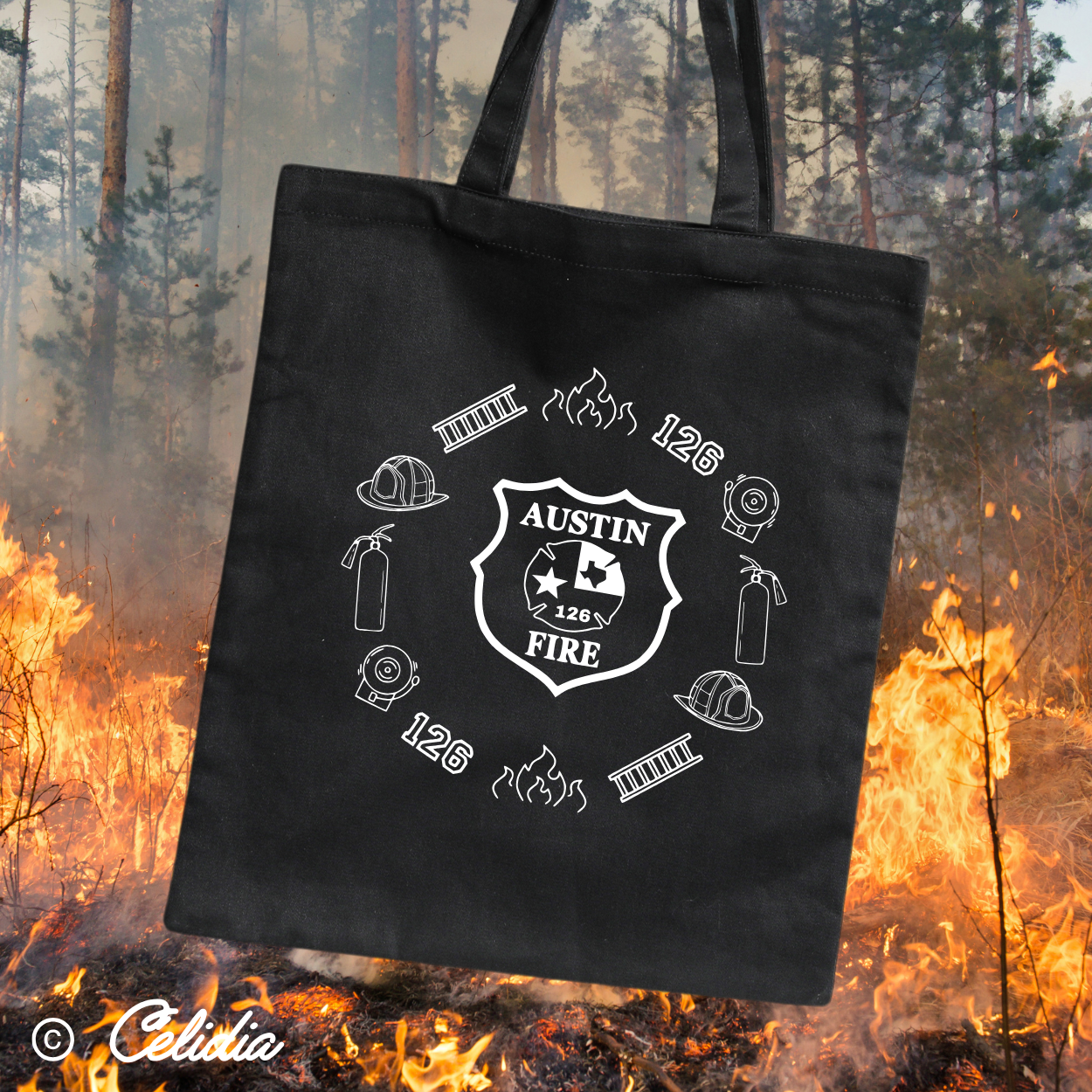 Tote bag 911 Lone Star