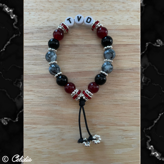 Bracelets The Vampire Diaries, The Originals perles de verres