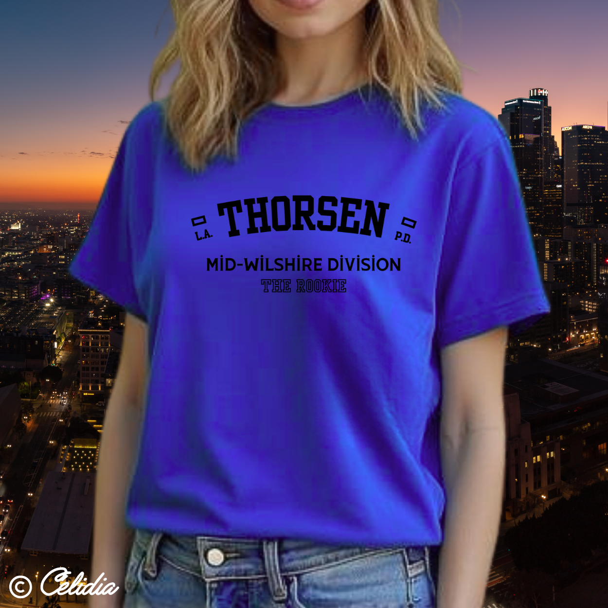 Tee Shirt The Rookie Personnage
