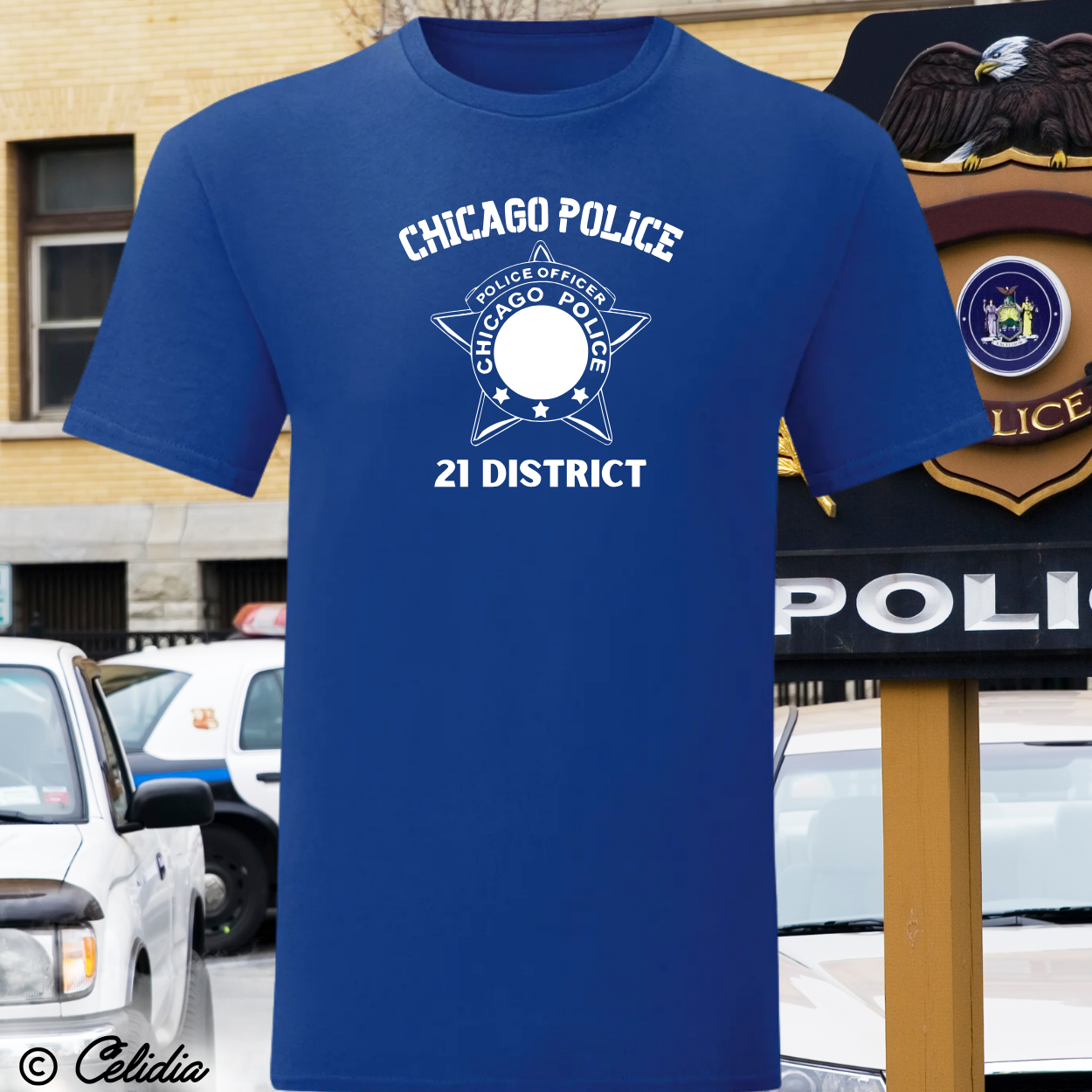 Tee Shirt Chicago Police