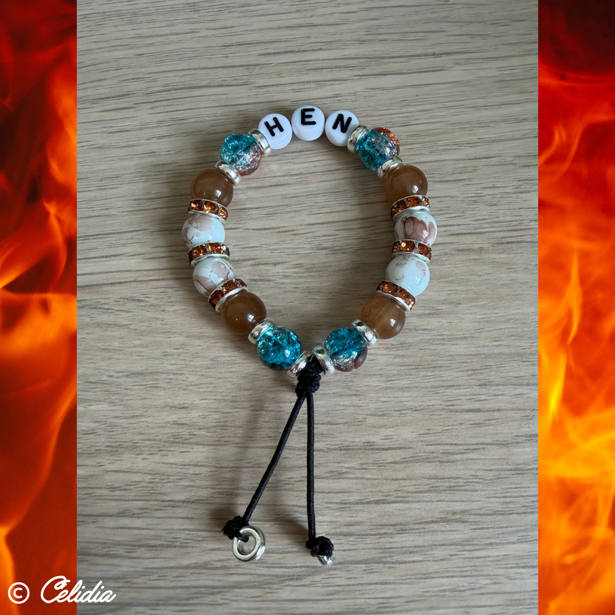 Bracelet 911 Perles de verres