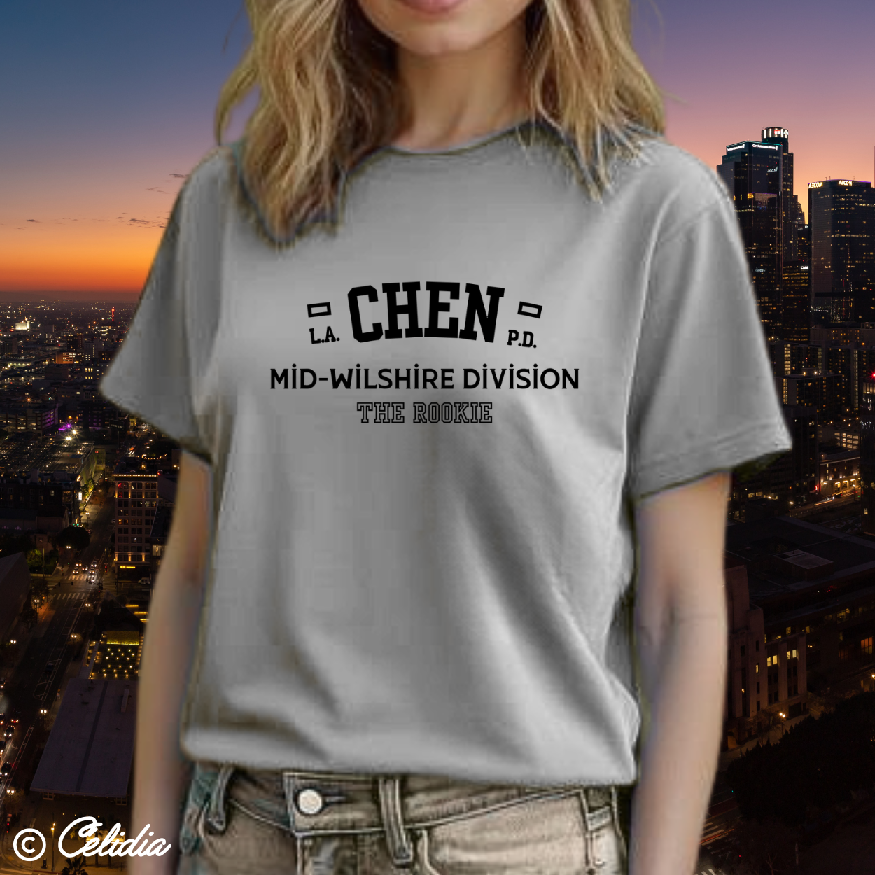 Tee Shirt The Rookie Personnage