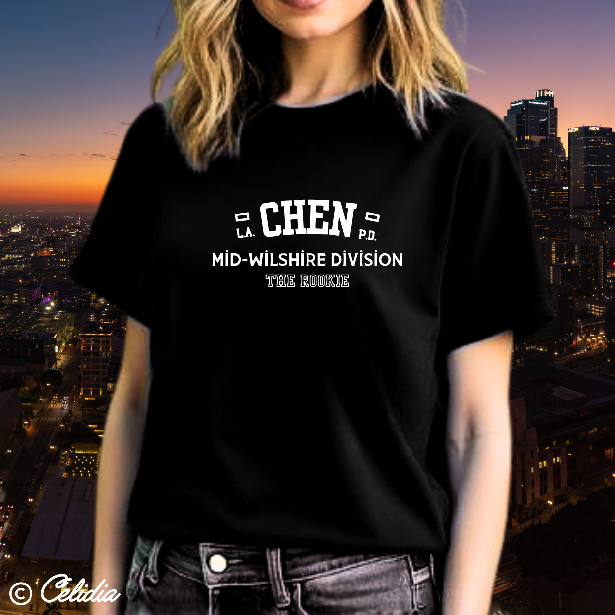 Tee Shirt The Rookie Personnage