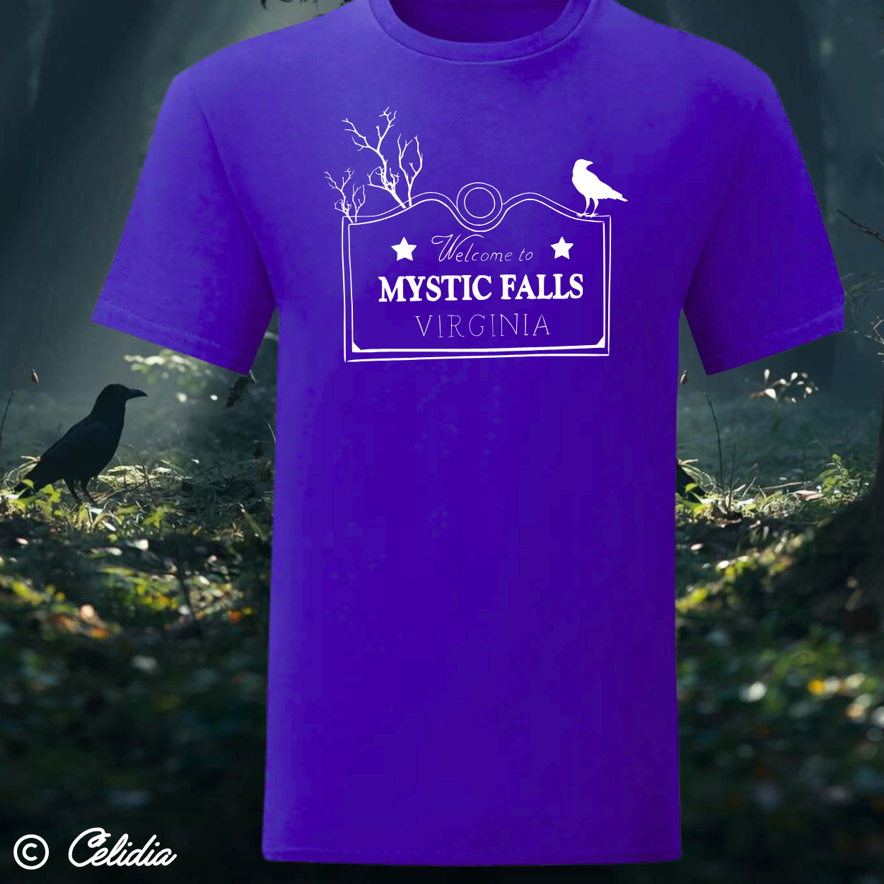 Tee Shirt Mystic Falls