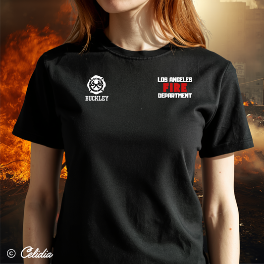 Tee Shirt 911 (personnalisé à l'avant) -Disponible en deux coloris-