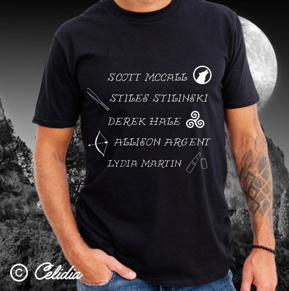 Tee Shirt Teen Wolf